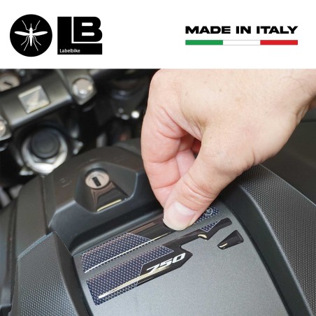 Adesivo 3D Chiave NC750 compatibile con Honda NC750X 2021 Sportello Portaoggetti