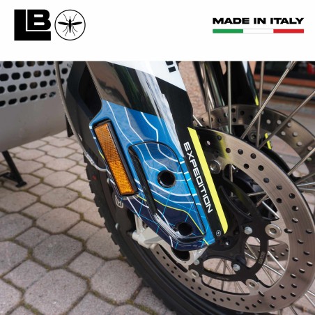 Adesivi 3D Protezioni Parasteli moto compatibili con Husqvarna Norden 901 2023