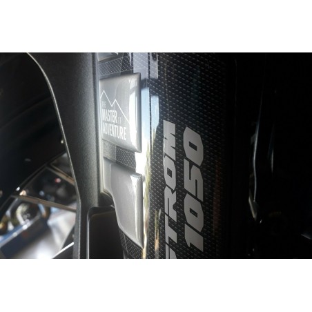 ADESIVI gel 3D PROTEZIONI PARASTELI MOTO compatibili con SUZUKI V-STROM 1050