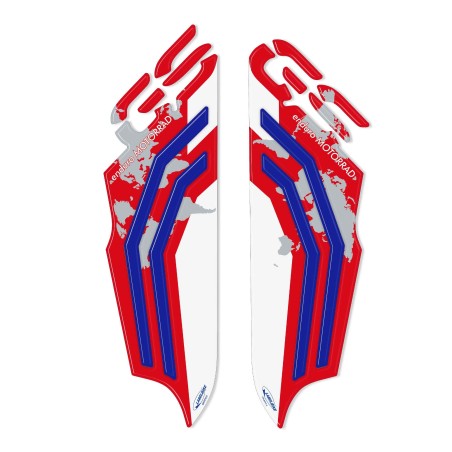 Adhesivos de protección lateral para depósito de motocicleta compatibles con BMW F 850GS 2018-22