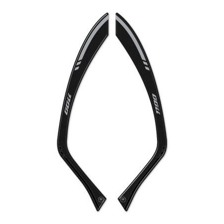 Adesivi Protezioni Maniglie con Bauletto compatibili con Honda Nt1100 2022-23