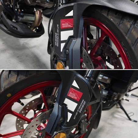 Stickers Mudguard Protectors Motorcycle Fork Guards Compatible with Suzuki V-Strom 1050