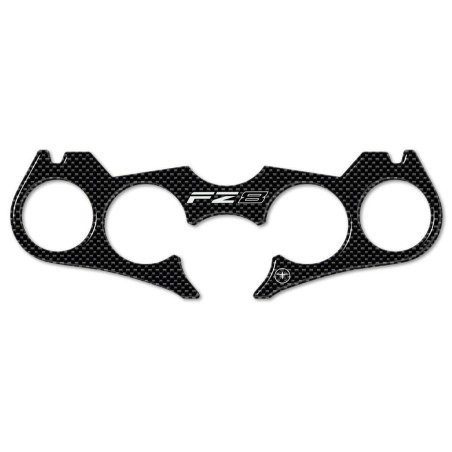 ADESIVO 3D GEL PIASTRA STERZO compatibile per MOTO YAMAHA FZ8 2010-2016 NAKED