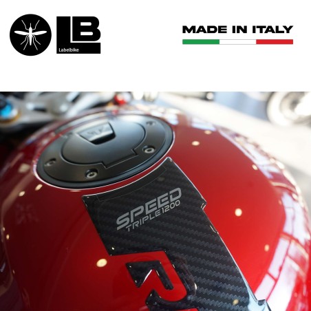 Adesivo 3D Kit serbatoio compatibile con Triumph Speed Triple 1200 RR