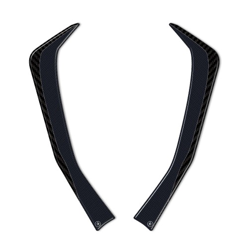 Adhesivo lateral 3D Estribo delantero compatible con Honda Forza 350 2022-2025 2