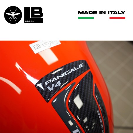 Adesivo 3D Paraserbatoio compatibile con Ducati Panigale V4 2018-2024