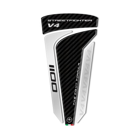 Adesivo 3D Paraserbatoio compatibile con Ducati Streetfighter V4 2020-21