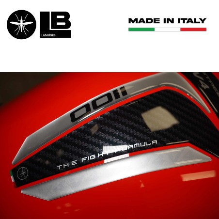 Adesivo 3D Paraserbatoio compatibile con Ducati Streetfighter V4 2020-21
