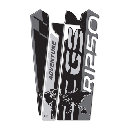 Adhesivo protector de depósito 3D compatible con motos BMW R 1250 GS Adventure 2019-2022