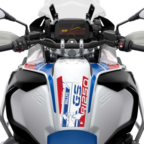 Adhesivo protector de depósito 3D compatible con motos BMW R 1250 GS Adventure Rallye