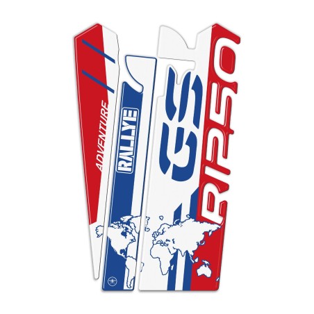 Adhesivo protector de depósito 3D compatible con motos BMW R 1250 GS Adventure Rallye