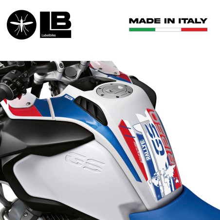 Adesivo 3D Paraserbatoio compatibile con moto BMW R 1250 GS Adventure Rallye