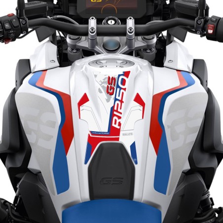 Adesivo 3D Paraserbatoio compatibile con moto BMW R 1250 GS Rallye 2021-2023