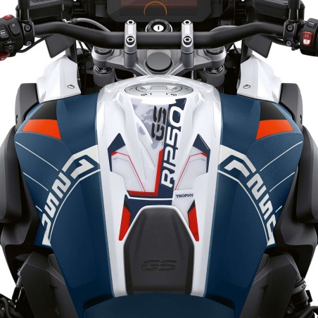 Adesivo 3D Paraserbatoio compatibile con moto BMW R 1250 GS Trophy 2022-2023