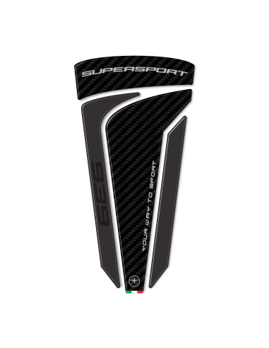 Adhesivo 3D para Depósito compatible con Moto Ducati Supersport 939 2017-2020