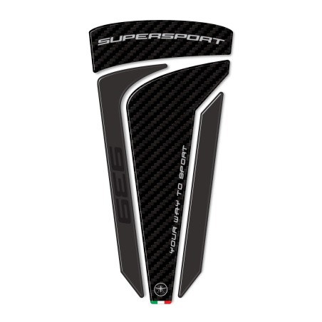 Adhesivo 3D para Depósito compatible con Moto Ducati Supersport 939 2017-2020