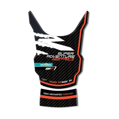 Adesivo 3D Paraserbatoio compatibile con moto KTM 1290 Super Adventure R 2021-22