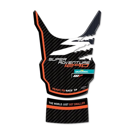 Adesivo 3D Paraserbatoio compatibile con moto KTM 1290 Super Adventure S 2021-22