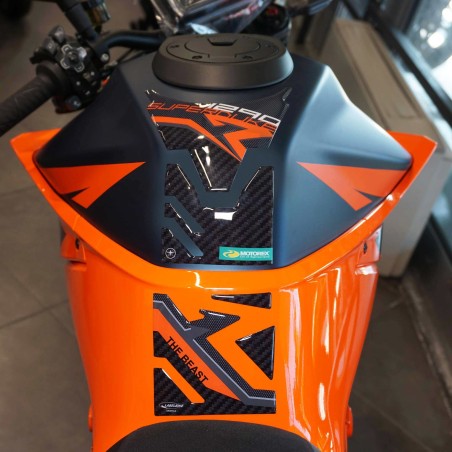 Adesivo 3D Paraserbatoio compatibile con moto KTM 1290 Super Duke R 2020-2022
