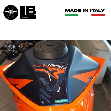 Adesivo 3D Paraserbatoio compatibile con moto KTM 1290 Super Duke R 2020-2022