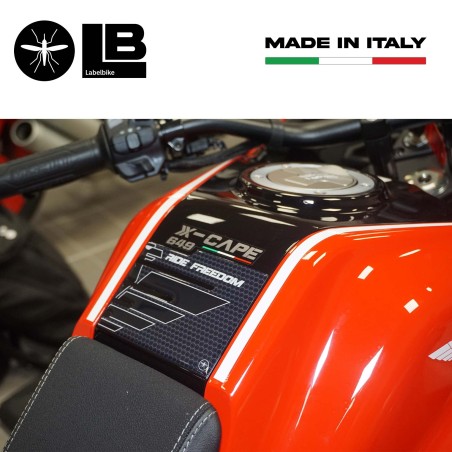Adhesivo Protector Depósito 3D compatible con Moto Morini X-CAPE 650 2021-2024