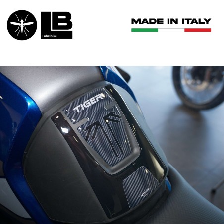 Adesivo 3D Paraserbatoio compatibile con moto Triumph Tiger 1200 GT e Rally Pro