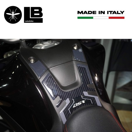Adesivo 3D Paraserbatoio compatibile con serbatoio moto Voge Valico 500DSX 2021