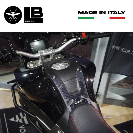 Adesivo 3D Paraserbatoio compatibile con serbatoio moto Voge Valico 500DSX 2021
