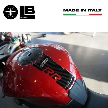 Adhesivo protector de depósito 3D compatible con Triumph Speed Triple 1200 RR