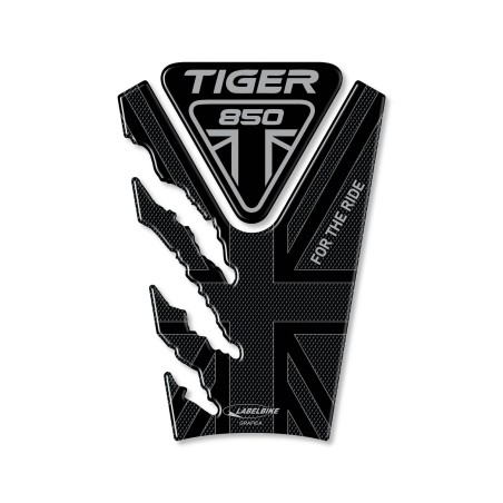 Adesivo 3D Paraserbatoio compatibile con Triumph Tiger 850 Sport 2021-2022