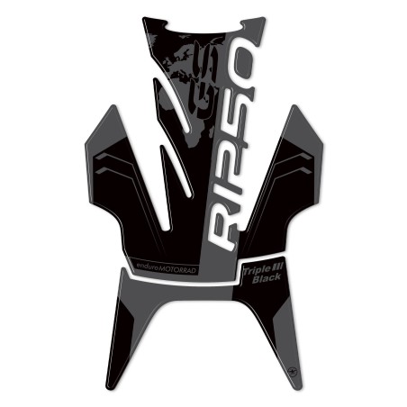 Adesivo 3D Paraserbatoio moto compatibile con BMW R 1250 GS Triple Black 2021-23