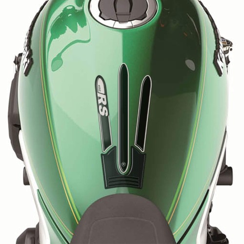 Adesivo 3D Paraserbatoio Proteggi Serbatoio Moto compatibile con Kawasaki Z650RS