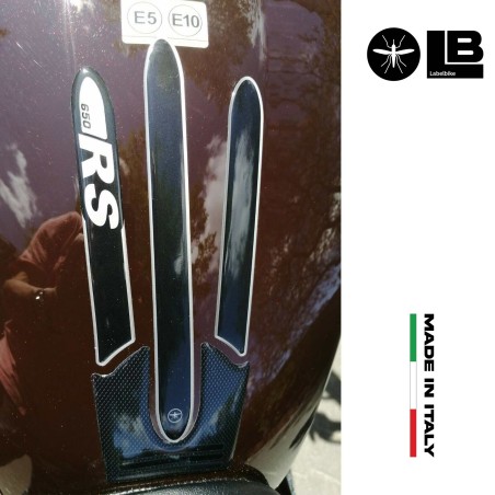 Adesivo 3D Paraserbatoio Proteggi Serbatoio Moto compatibile con Kawasaki Z650RS