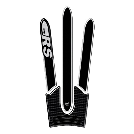 Adesivo 3D Paraserbatoio Proteggi Serbatoio Moto compatibile con Kawasaki Z900RS