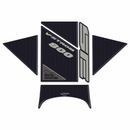 Sticker 3D Tank Guard motorbike protection compatible with Suzuki V-Strom 800SE