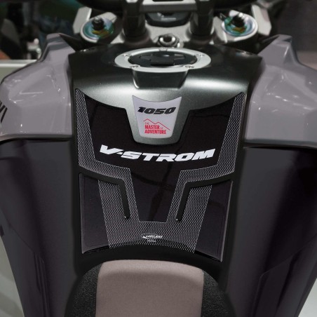 Adesivo 3D Paraserbatoio resina moto compatibile con Suzuki V-Strom 1050 2023