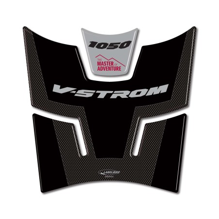 Adesivo 3D Paraserbatoio resina moto compatibile con Suzuki V-Strom 1050 2023