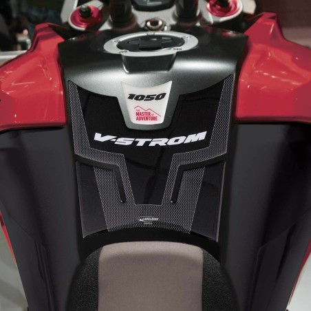Adesivo 3D Paraserbatoio resina moto compatibile con Suzuki V-Strom 1050 2023