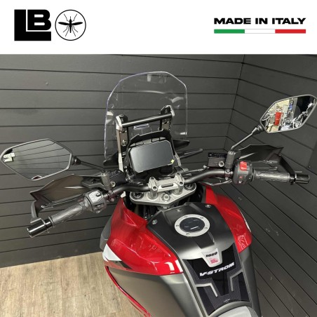 Adesivo 3D Paraserbatoio resina moto compatibile con Suzuki V-Strom 1050 2023