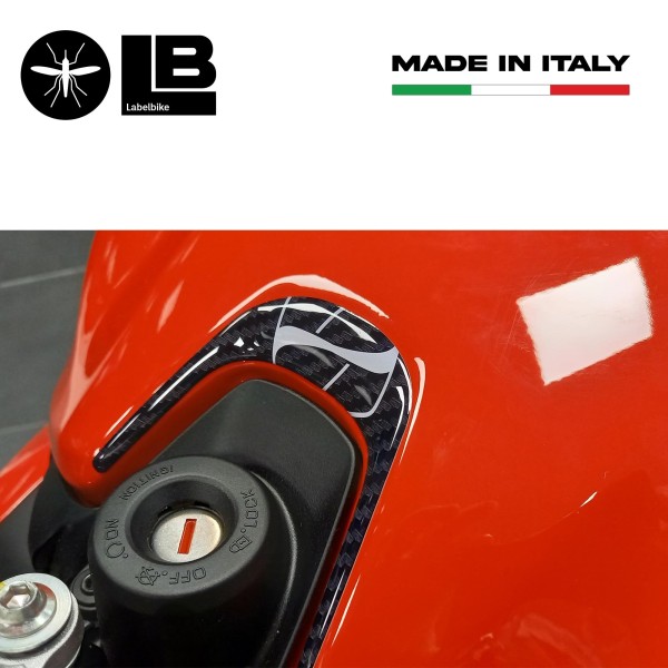 3D-Aufkleber für Motorradschlüssel, kompatibel mit Ducati Panigale V2 Streetfighter V2