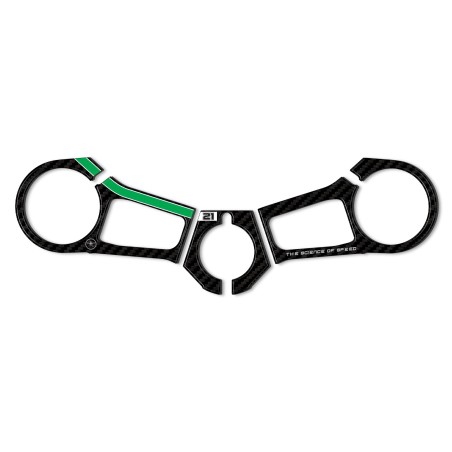 Adesivo 3D Piastra Forcella Sterzo compatibile con Ducati Panigale V2 Bayliss