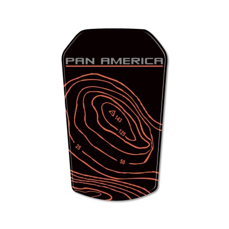 Adesivo 3D placca serbatoio moto compatibile con Harley Davidson Pan America