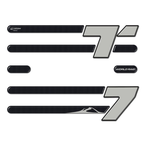 Sticker 3D Protection Trunk Central compatible with Yamaha Tenere 700 motorbike 2