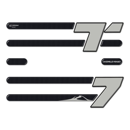 Adesivo 3D Protezione Bauletto Centrale compatibile con moto Yamaha Tenere 700
