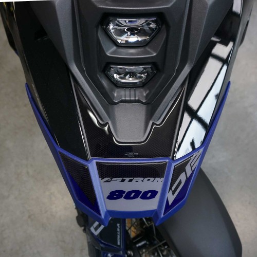 Adesivo 3D Protezione Becco Frontale moto compatibile con Suzuki V-Strom 800DE