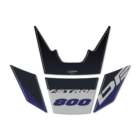 Adesivo 3D Protezione Becco Frontale moto compatibile con Suzuki V-Strom 800DE