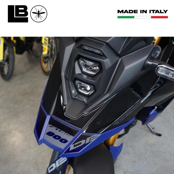 Adesivo 3D Protezione Becco Frontale moto compatibile con Suzuki V-Strom 800DE