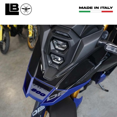 Adesivo 3D Protezione Becco Frontale moto compatibile con Suzuki V-Strom 800DE