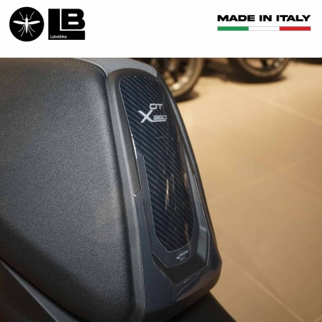 Adesivo 3D Protezione Borchia scooter compatibile con Kymco DTX 360 125 300 350