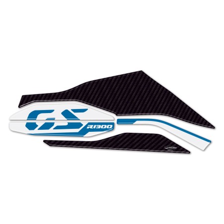 Adesivo 3D Protezione cardano piedi passeggero moto compatibile con BMW R1300GS